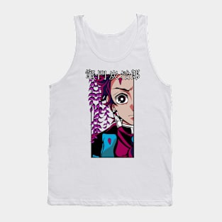 Anime Demon Hunter Fanart Tank Top